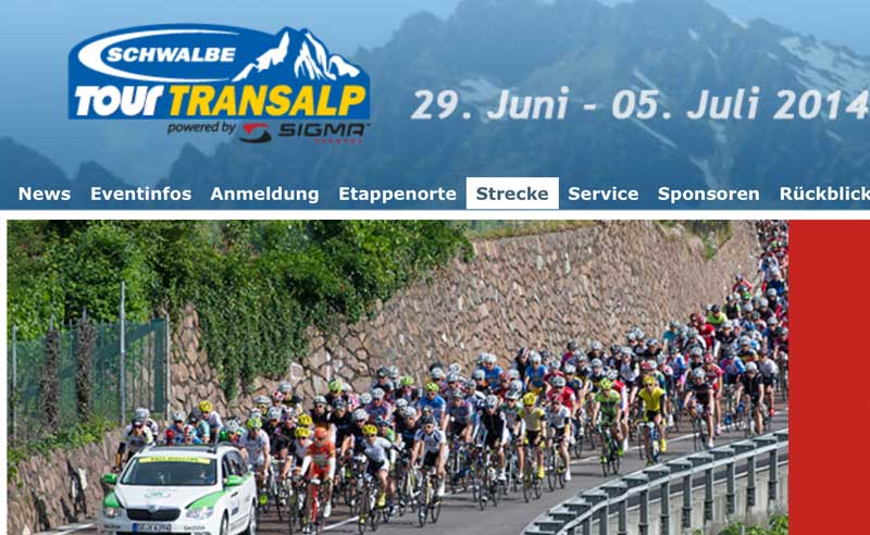 Transalp-Startseite